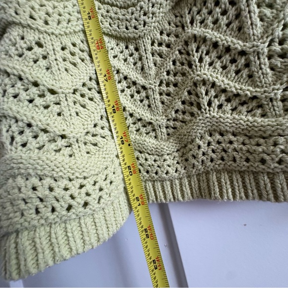 Maurices Open Knit Chevron Pullover Sweater, ladies medium - Picture 6 of 7